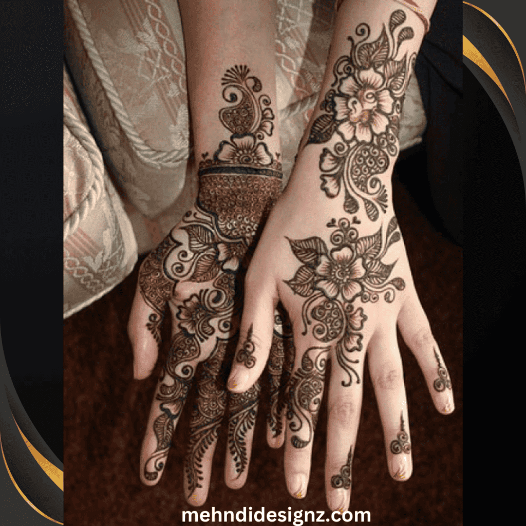 15 Stunning Arabic Mehndi Designs You Need to Try in 2025! 10 back hand arabic mehndi design