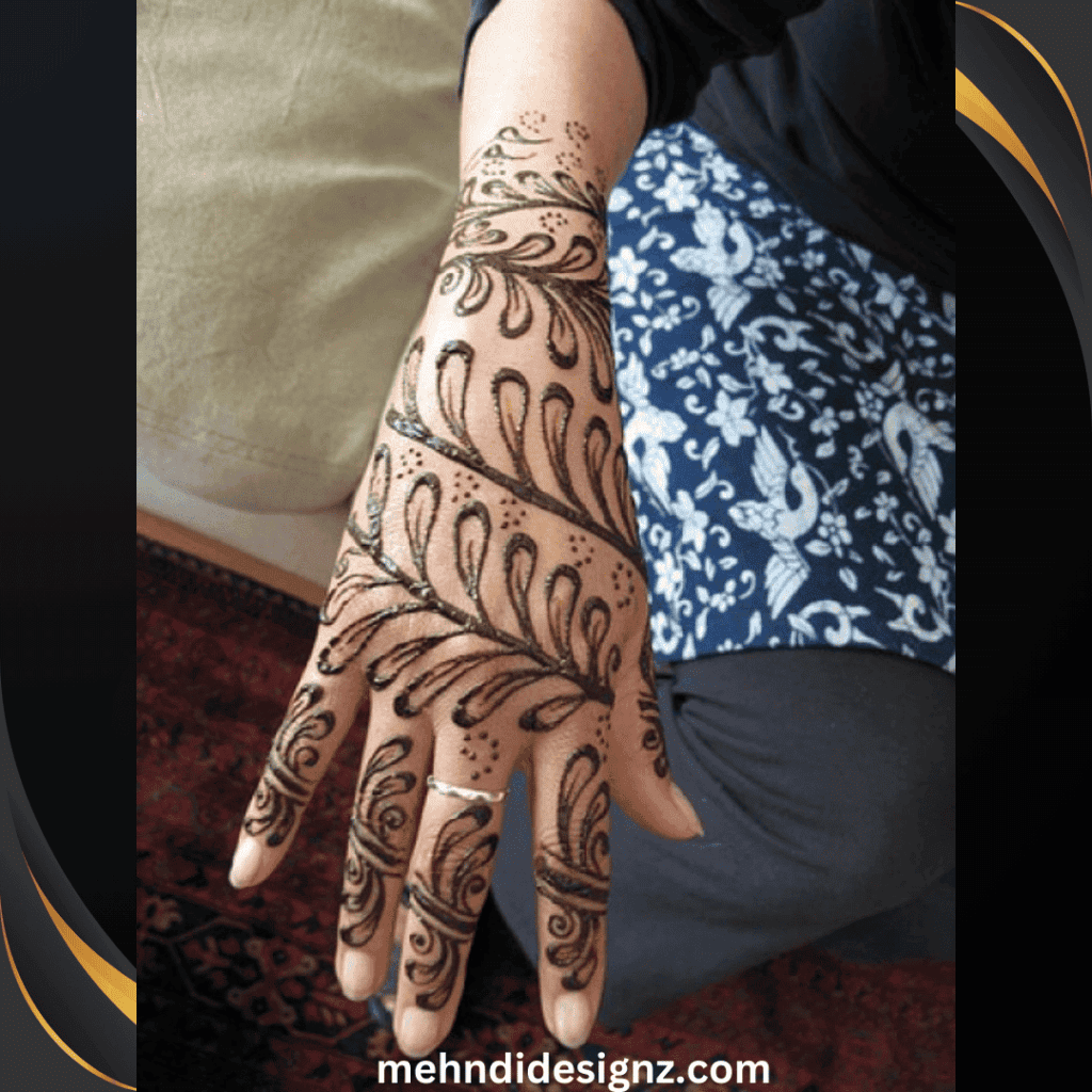15 Stunning Arabic Mehndi Designs You Need to Try in 2025! 15 mehndi design back hand arabic