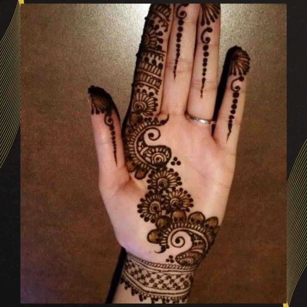 Simple Front Hand Mehndi Designs For 2025 10 mehndi design simple new 2025