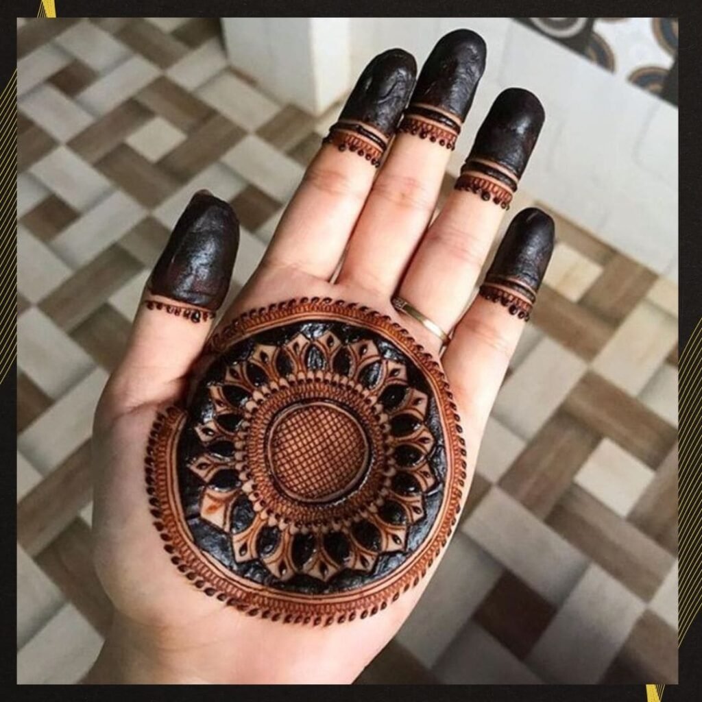 Simple Front Hand Mehndi Designs For 2025 4 simple mehndi designs