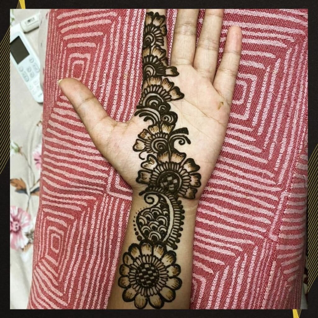 Simple Front Hand Mehndi Designs For 2025 7 simple mehndi