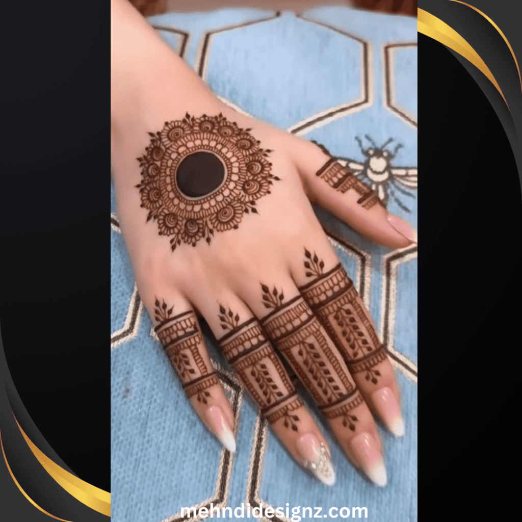 25 Gorgeous Back Hand Mehndi Designs to Flaunt in 2025! 15 simple mehndi design back hand