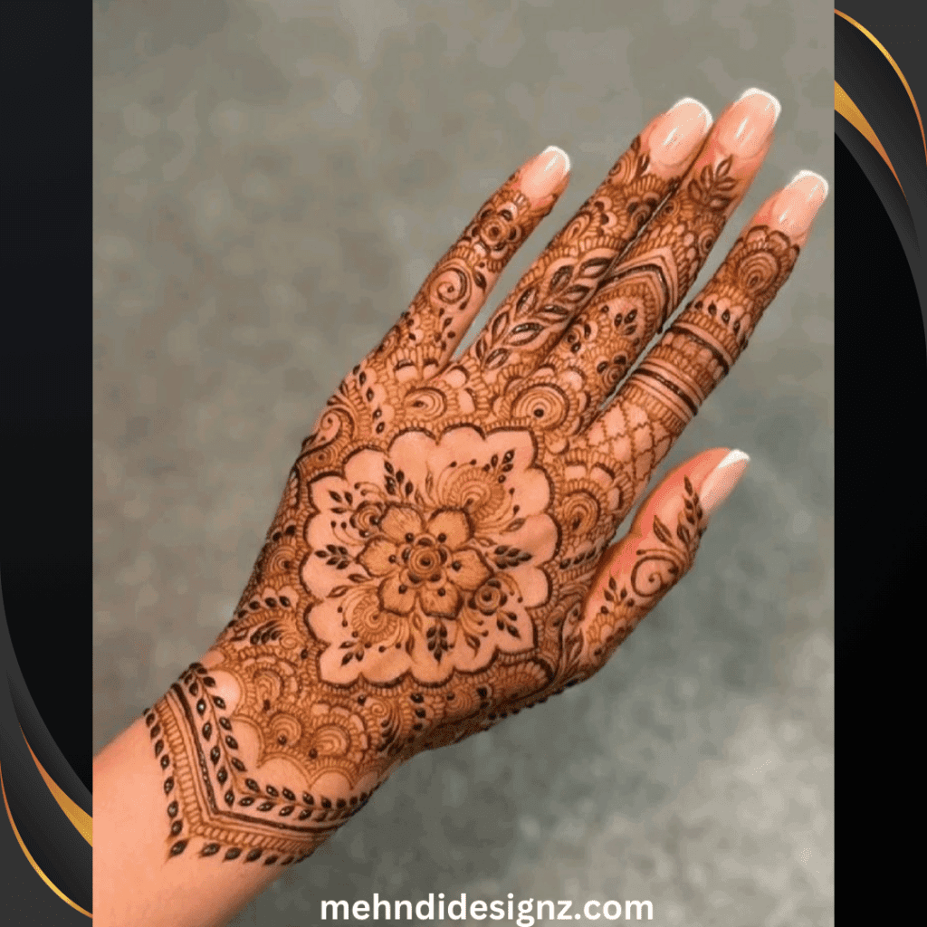 25 Gorgeous Back Hand Mehndi Designs to Flaunt in 2025! 16 mehndi design back hand simple