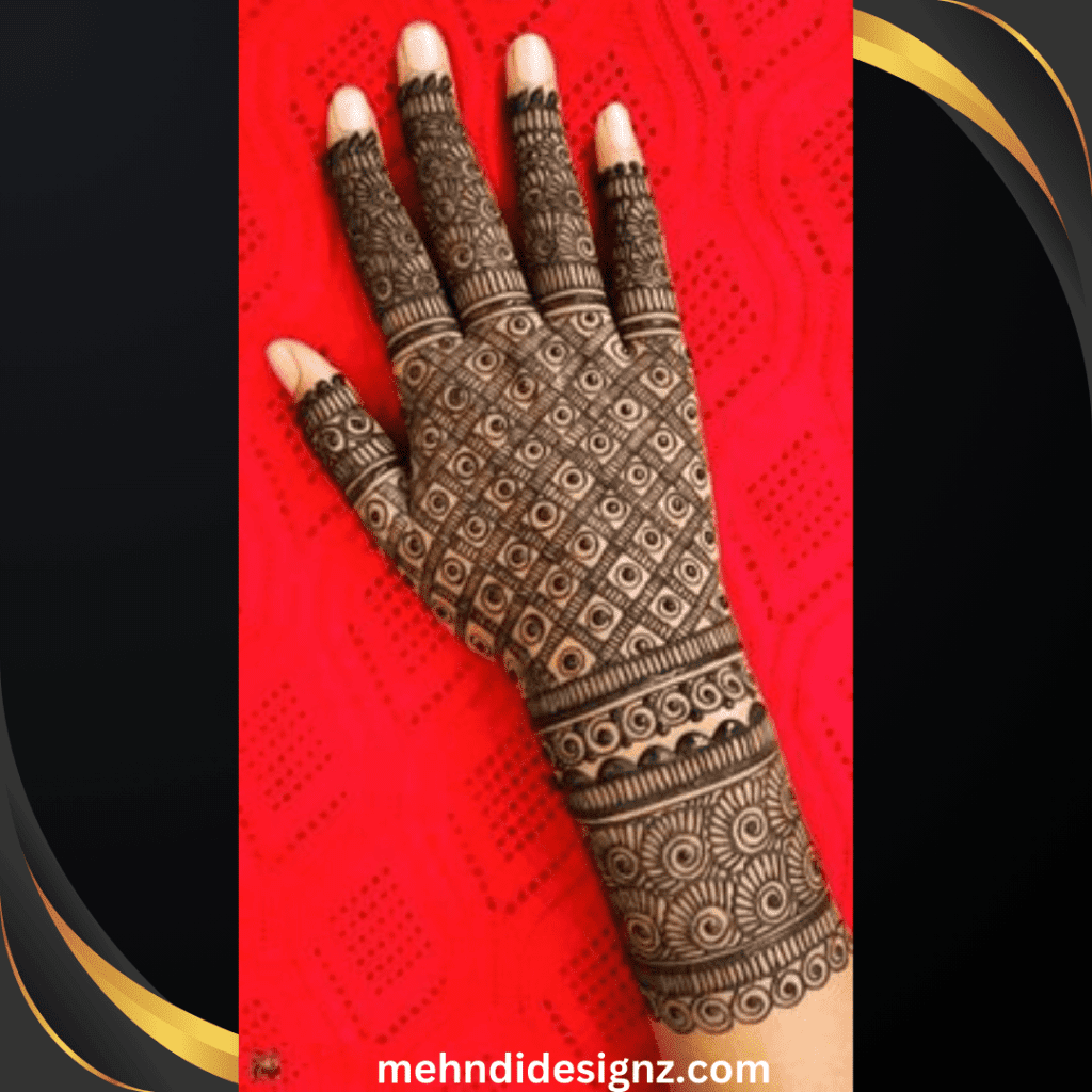 25 Gorgeous Back Hand Mehndi Designs to Flaunt in 2025! 3 mehndi design back hand