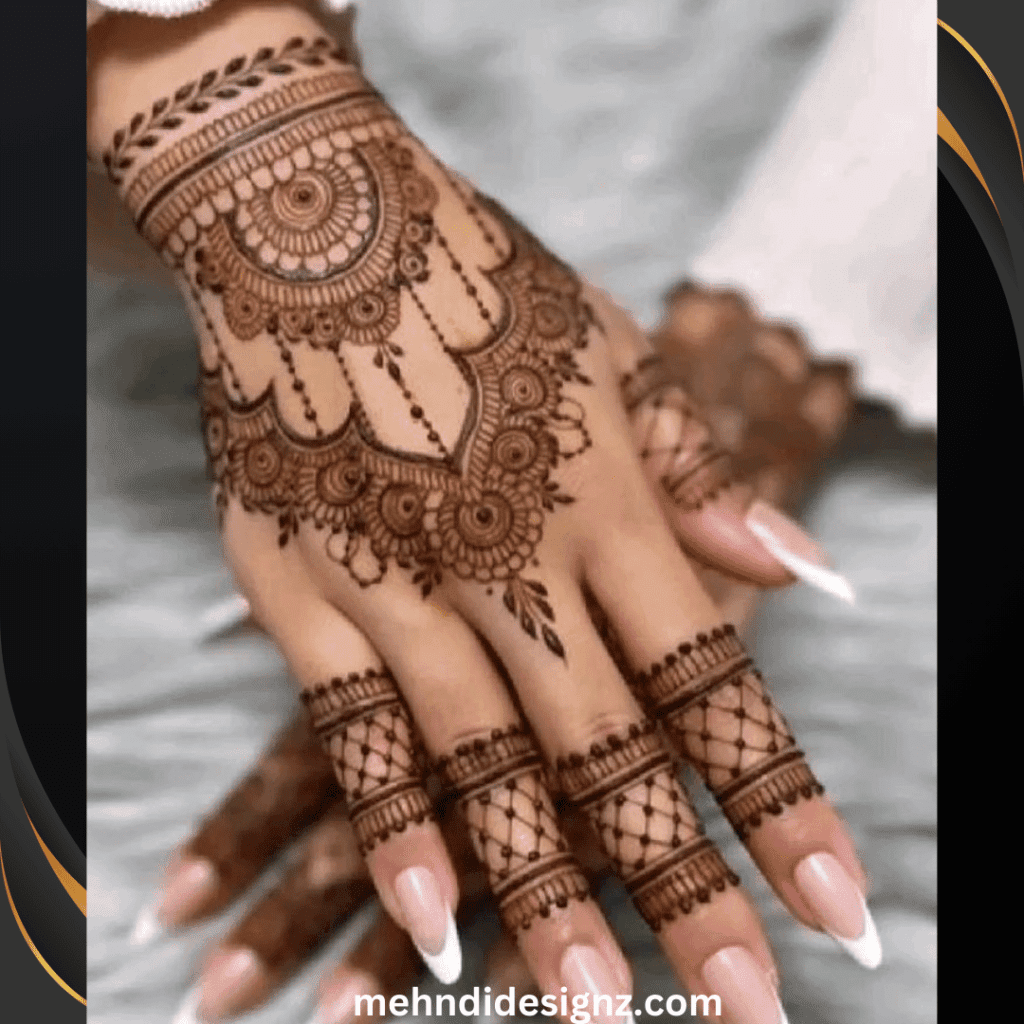 25 Gorgeous Back Hand Mehndi Designs to Flaunt in 2025! 13 back hand mehndi design simple