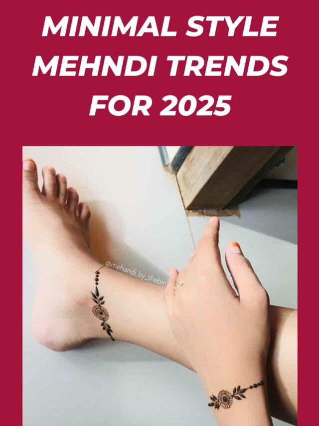 Minimal Mehndi DEsign Web Story