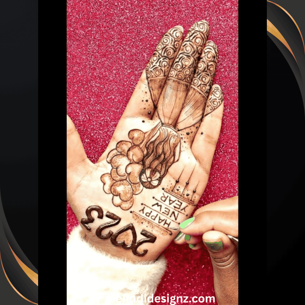 Stunning Mehndi Designs for the New Year 2025: Celebrate in Style 14 New Year Mehandi 14