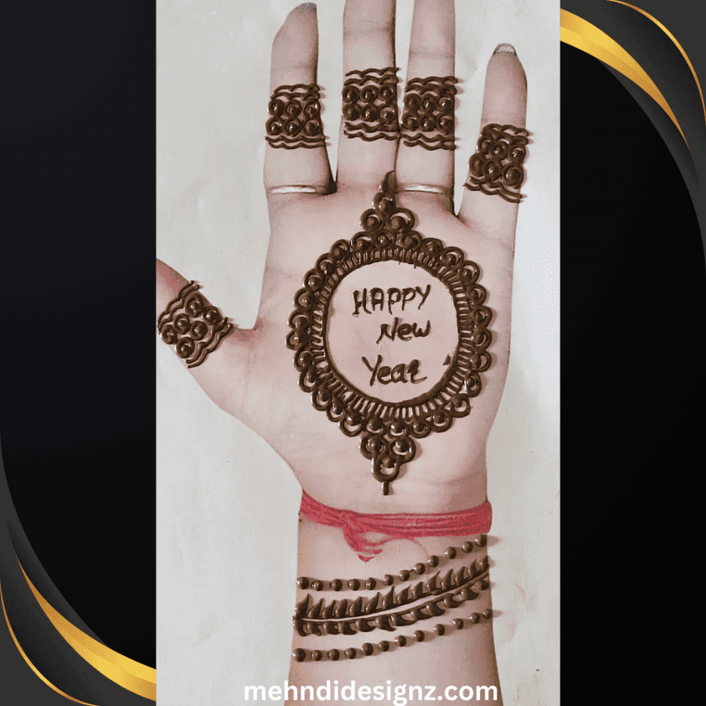Stunning Mehndi Designs for the New Year 2025: Celebrate in Style 8 new year mehandi 8