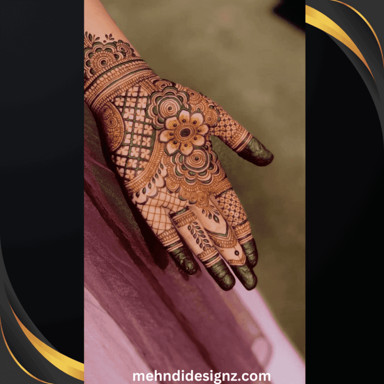 beautiful mehndi royal front hand mehndi design