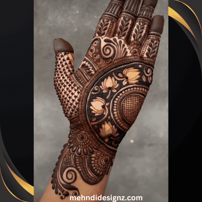 instagram instagram stylish royal front hand mehndi design