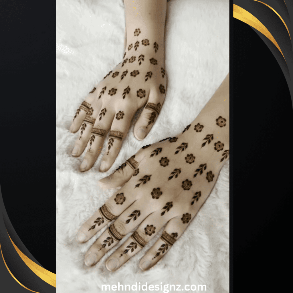Simple Mehndi Designs for Kids That Even Beginners Can Try! 25 Minimalist Mehndi Design