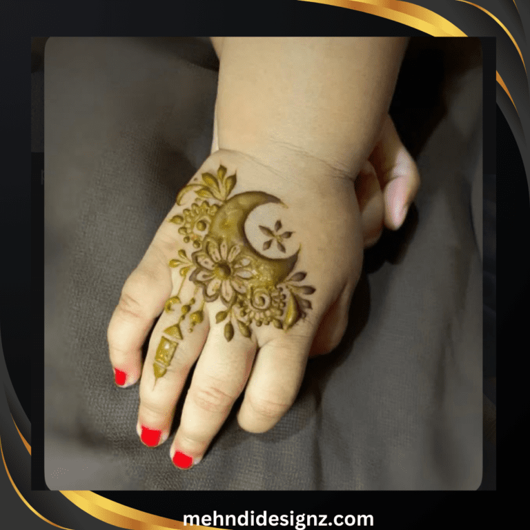 Arabic Eid mehndi design for Kids