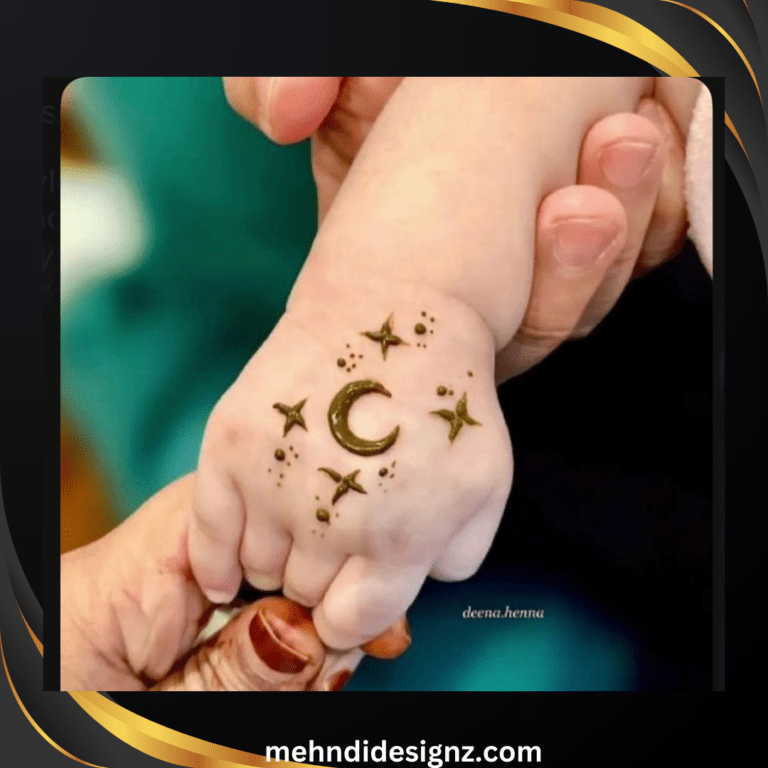 Eid mehndi design for Kids