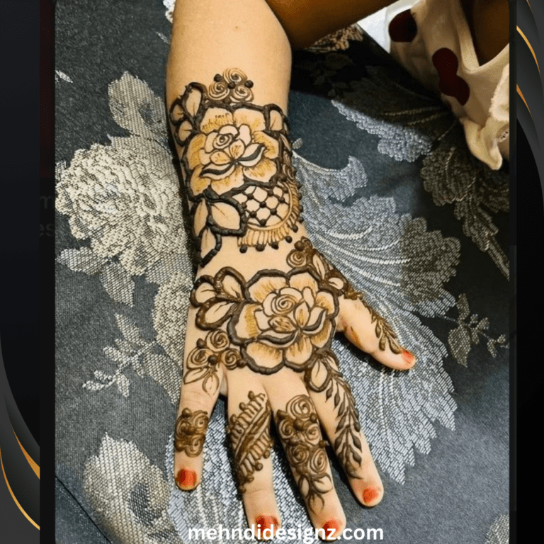 stylish sawan hand mehndi designs simple and beautiful for kids