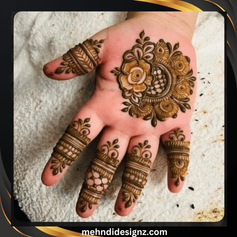 Arabic Mehndi Designs for kids