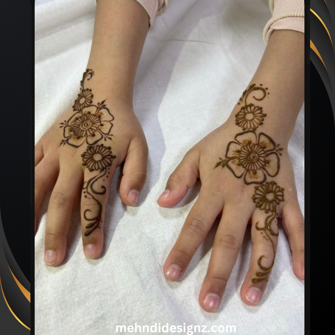 50 Simple Mehndi Designs For Kids Safe Easy Adorable 2026 50 Simple Mehndi Designs For Kids Safe Easy Adorable 2026