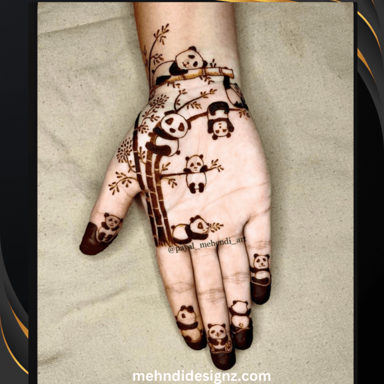 cute mehndi designs for kids