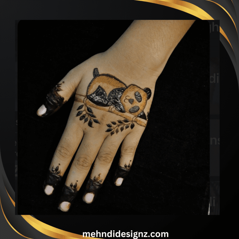 Cute Mehndi design for kids