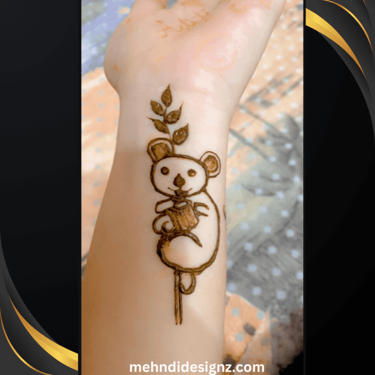 Cute Kids Mehndi design