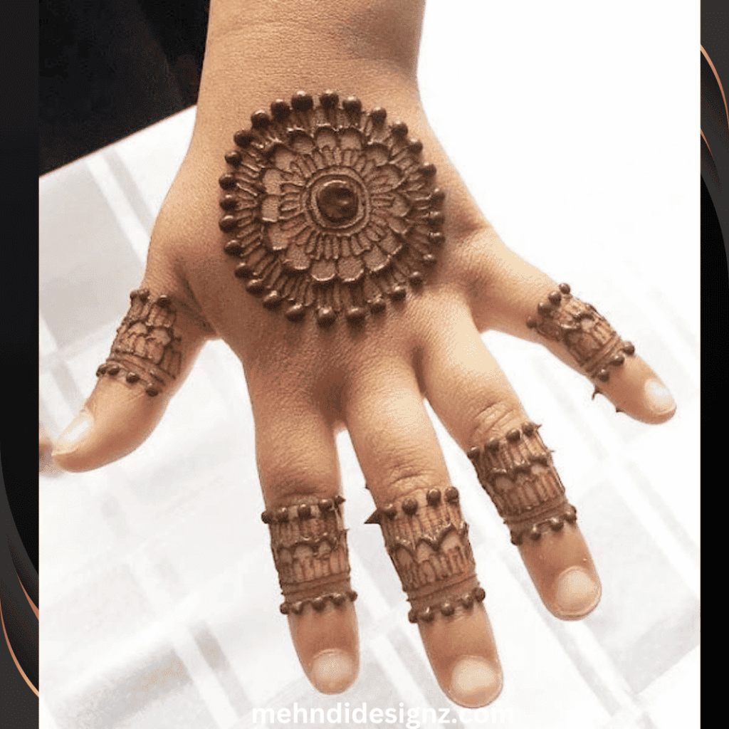 Simple Mehndi Designs for Kids That Even Beginners Can Try! 24 simple mehndi designs for kids back hand