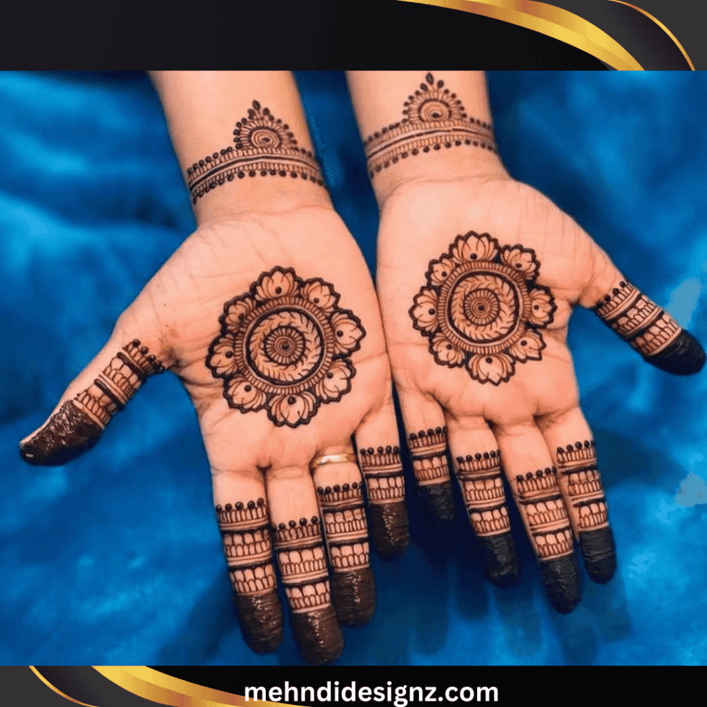 Simple Mehndi Designs for Kids That Even Beginners Can Try! 12 simple mehndi designs for kids front hand