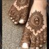 Leg mehndi designs for bridal
