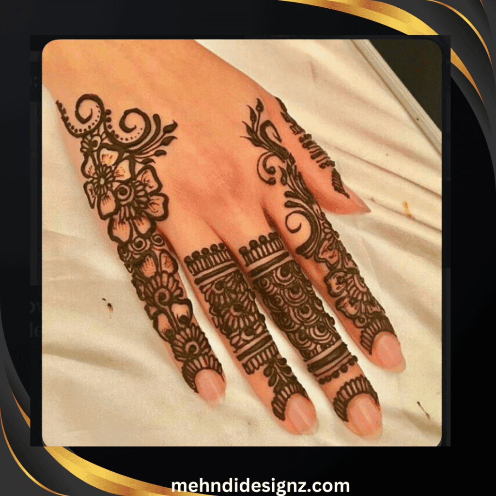 Finger mehndi design (3)