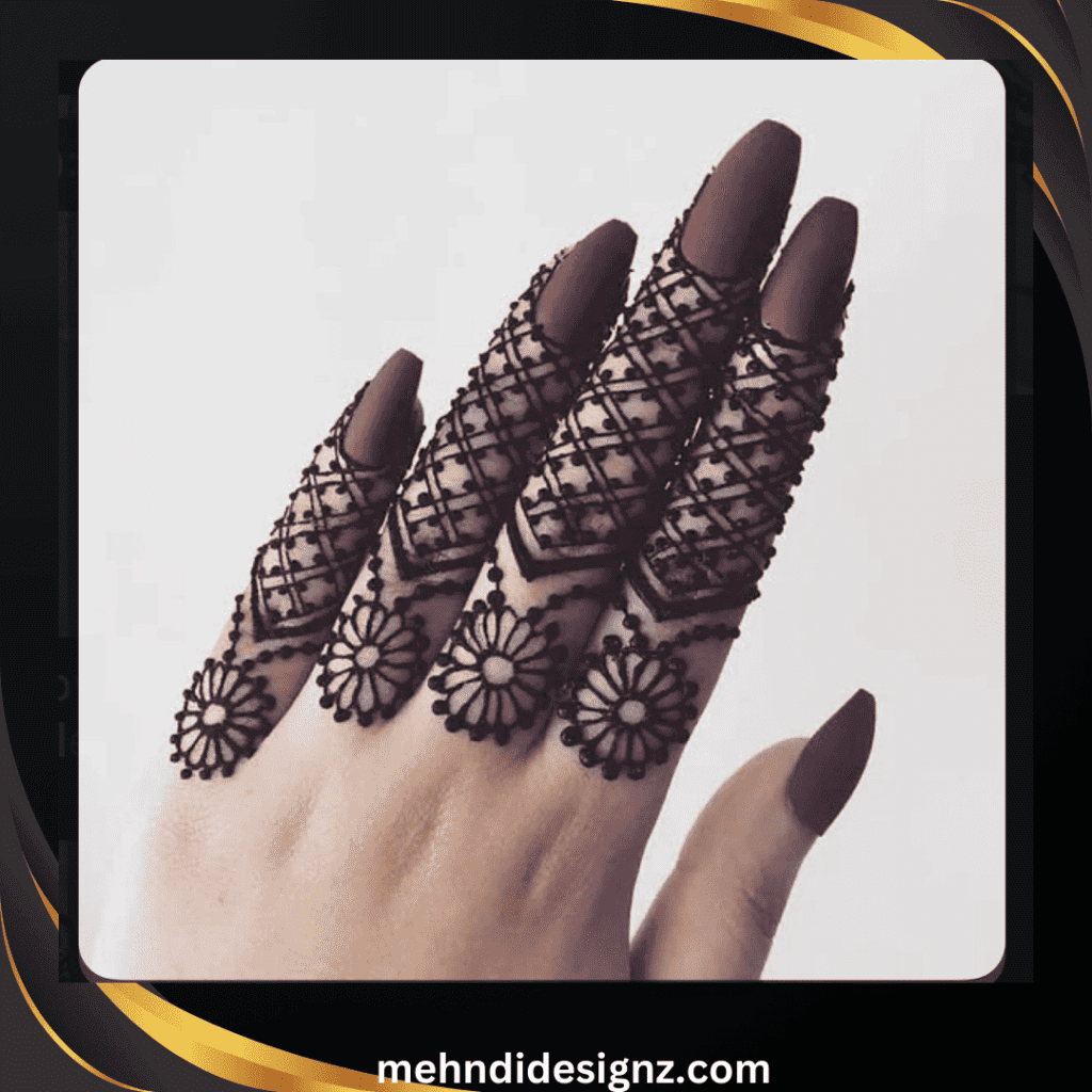 Finger mehndi design (5)