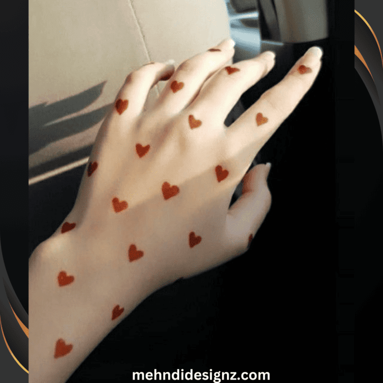 love mehndi design simple