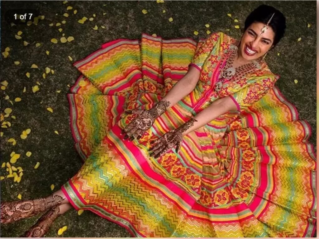 Priyanka Chopra Mehndi Design