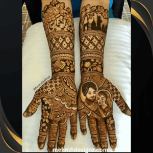 Punjabi mehndi design (2)