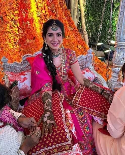 Radhika Merchant Ambani's Mehndi Design