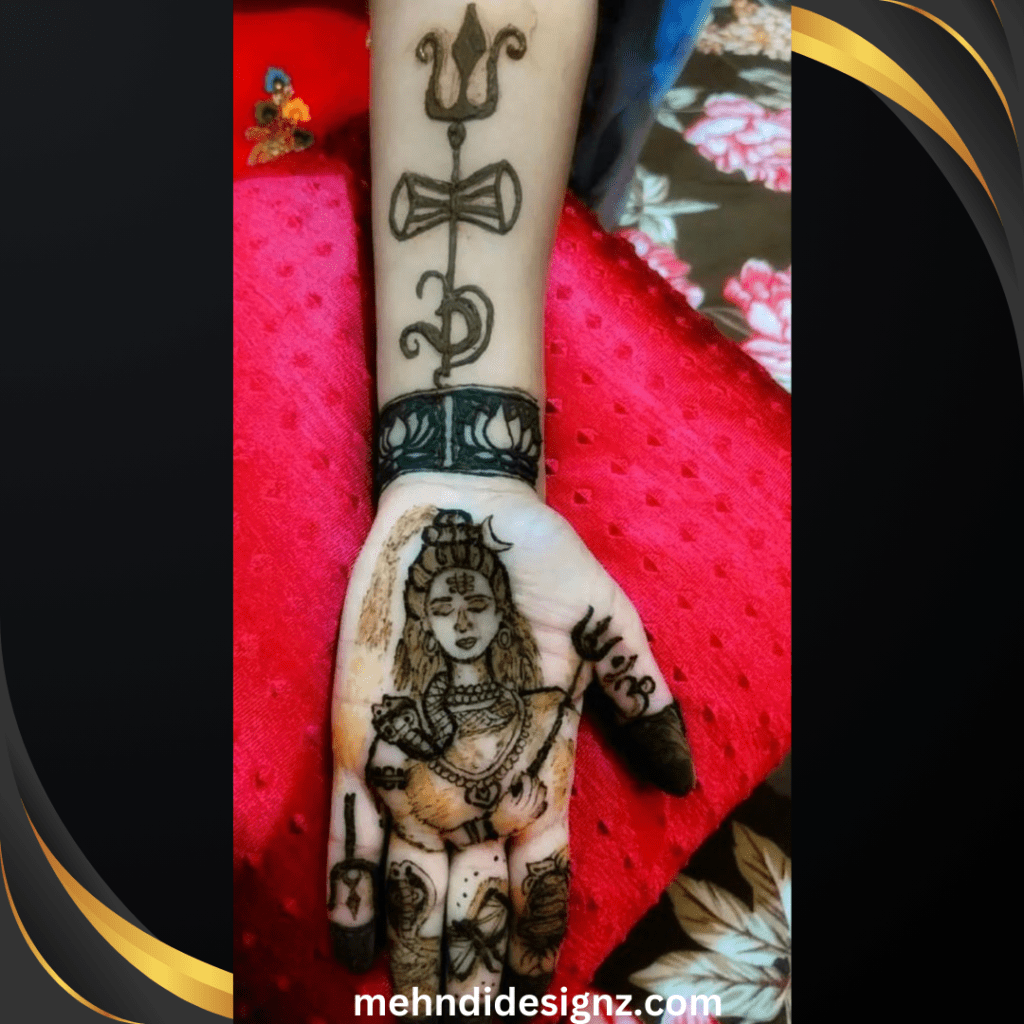 Shivratri Designs 13: MehndiDesignz.com