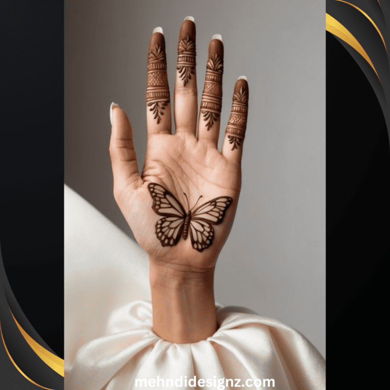 Butterfly raw 5 Butterfly Mehndi Designs