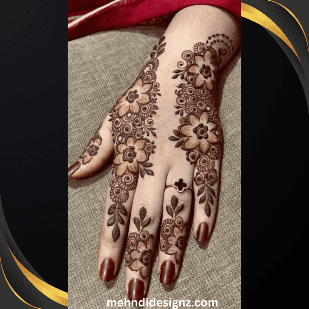 royal modern stylish mehndi modern stylish mehndi royal back hand mehndi design