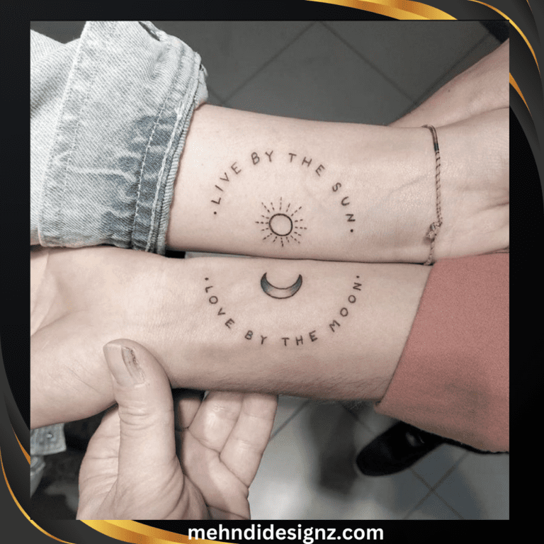 twin flame tattoo ideas for couples