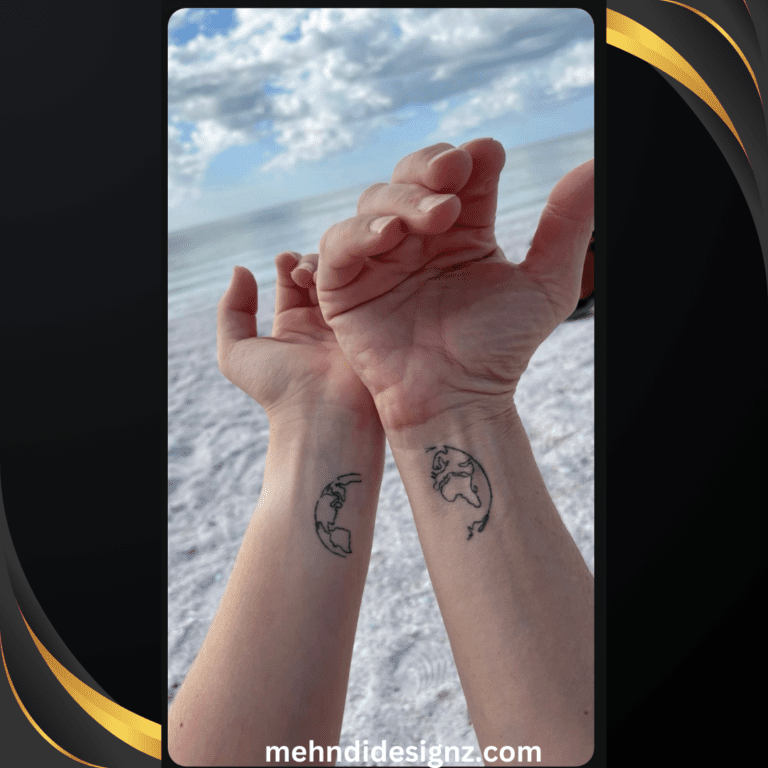 twin flame tattoo best friend