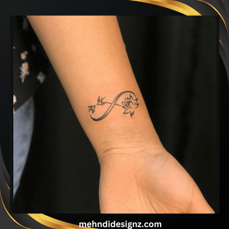 infinity twin flame symbol tattoo