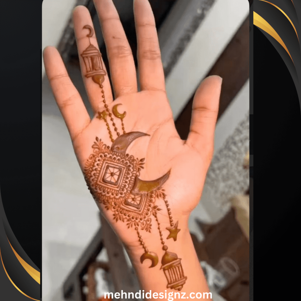 eid chand mehndi design