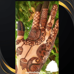 Jhumka Mehndi Designs