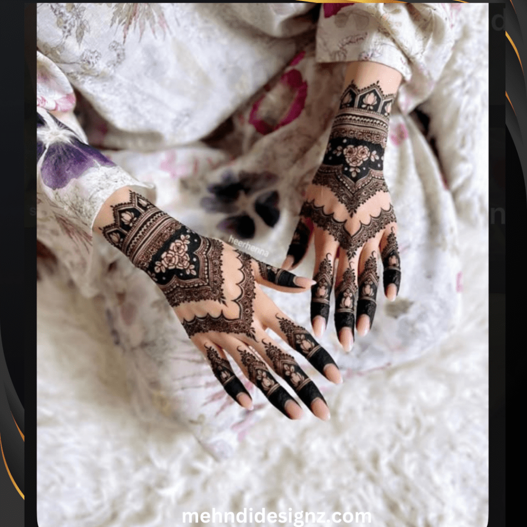 The Beauty and Tradition of Bangle Mehndi Design: A Timeless Art 8 bangle mehndi design simple