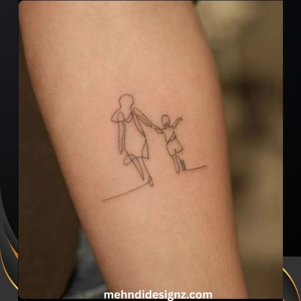 father and son tattoo symbol
