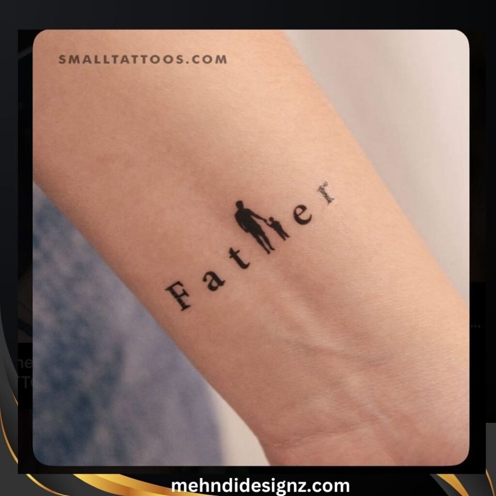 father and son tattoo ideas with meaning