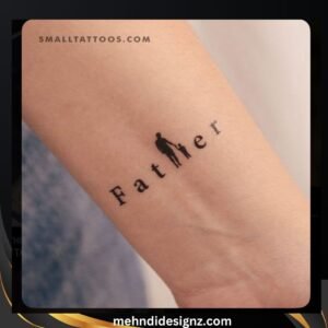 father and son tattoo ideas with meaning
