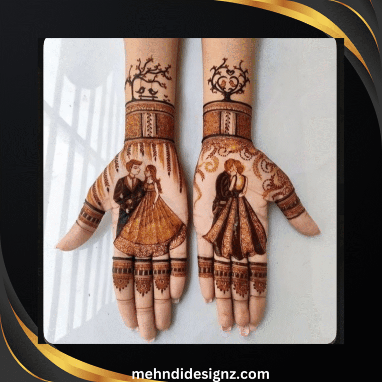 latest engagement mehndi designs simple and beautiful