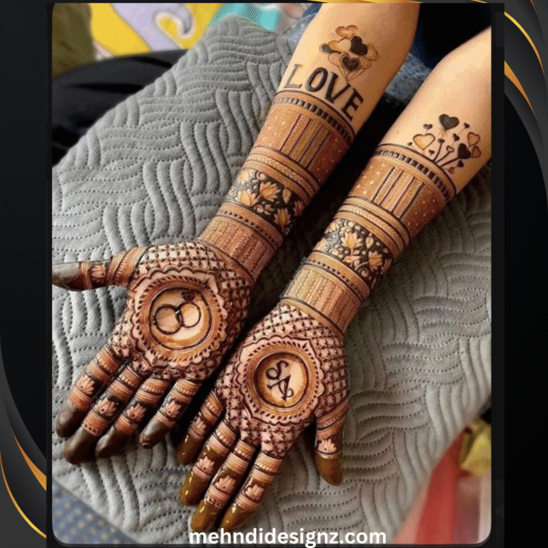 simple and beautiful mehndi