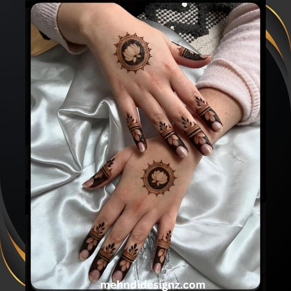 Aesthetic mehndi designs