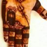 stylish mahadev mehndi design