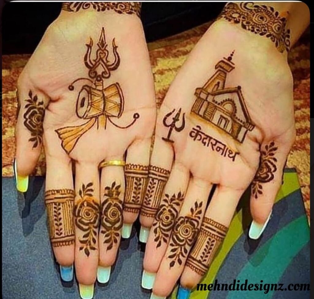 Sawan Mehndi Designs to Embrace the Monsoon Charm 6 mehndi design simple and beautiful