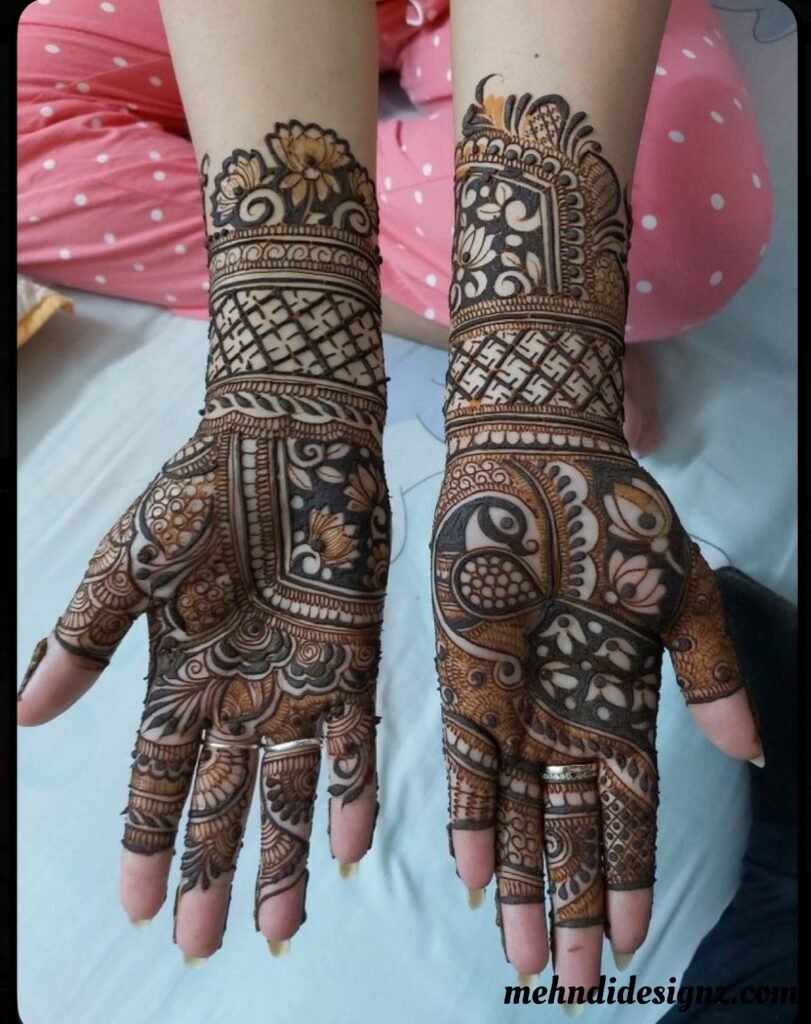 Sawan Mehndi Designs to Embrace the Monsoon Charm 2 sawan mehndi design arabic